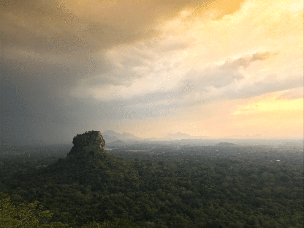Sigiriya Sun Set